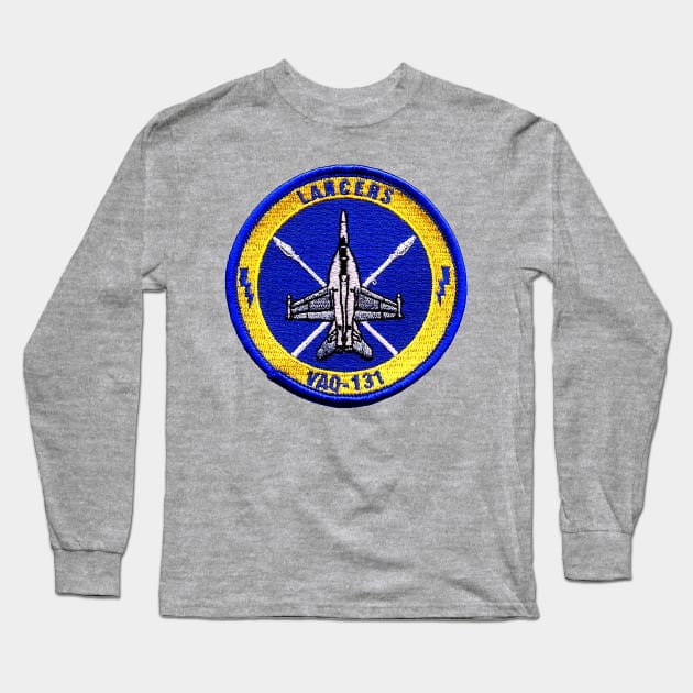 Electronic Attack Squadron 131 Lancers Long Sleeve T-Shirt by Spacestuffplus